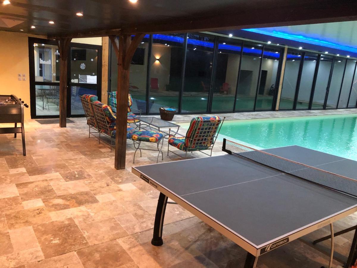Clermont-Creans Cottage Piscine Interieure31Degres Zoo La Fleche24H Du Mans מראה חיצוני תמונה