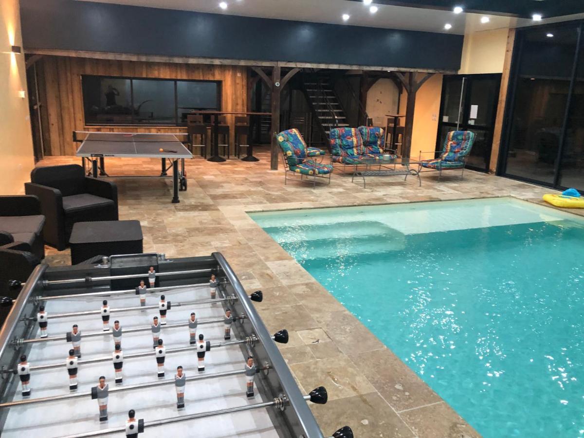 Clermont-Creans Cottage Piscine Interieure31Degres Zoo La Fleche24H Du Mans מראה חיצוני תמונה