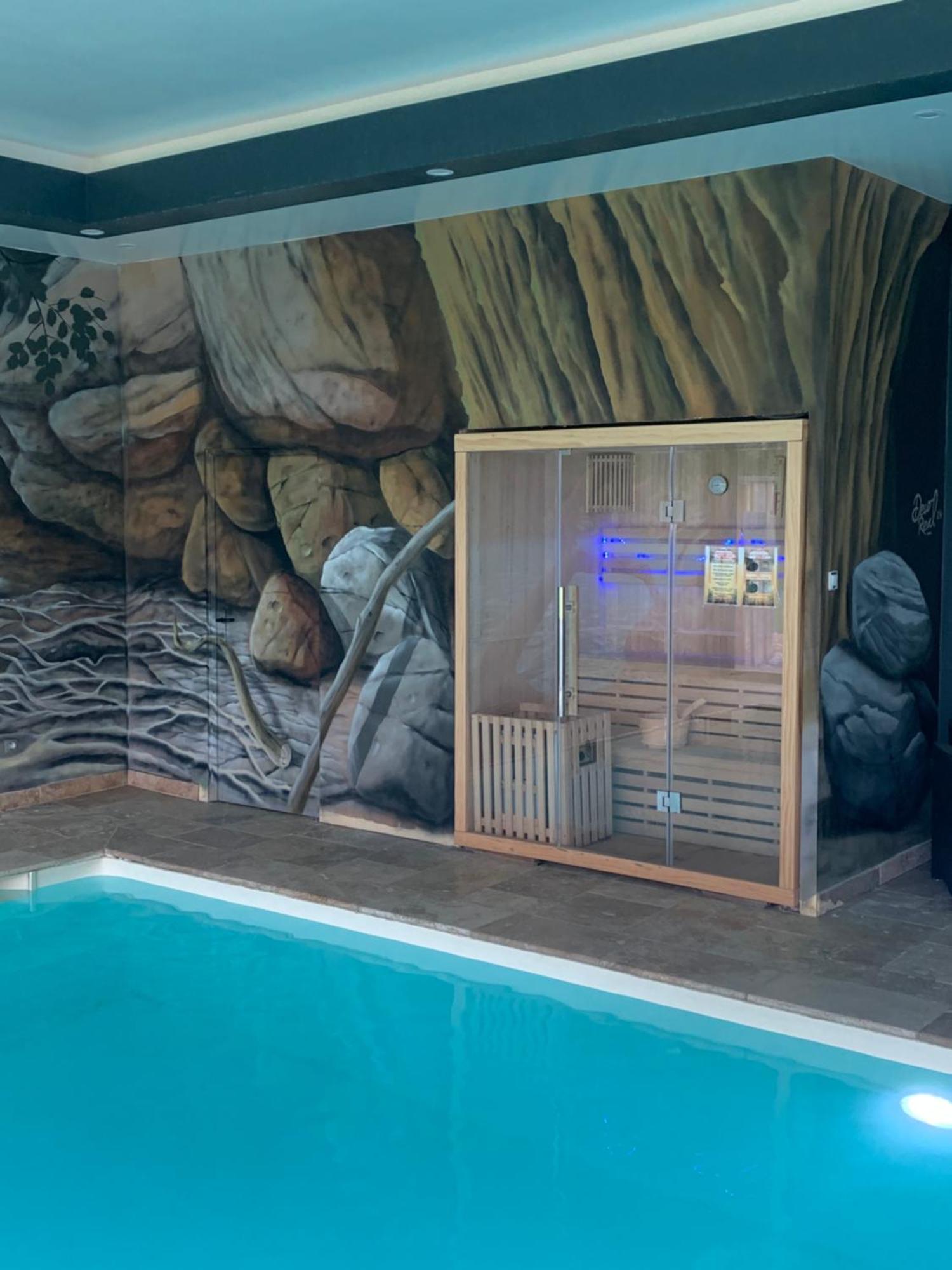 Clermont-Creans Cottage Piscine Interieure31Degres Zoo La Fleche24H Du Mans מראה חיצוני תמונה