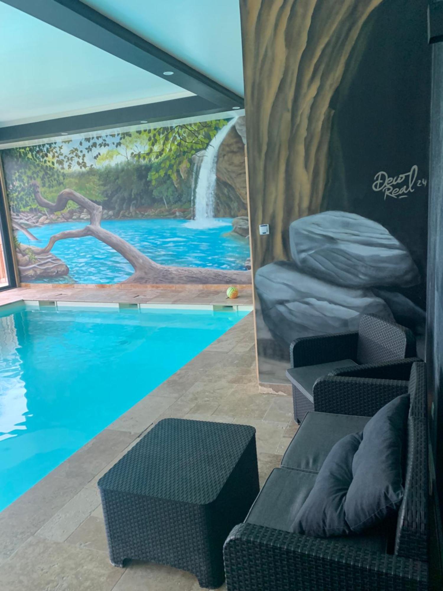 Clermont-Creans Cottage Piscine Interieure31Degres Zoo La Fleche24H Du Mans מראה חיצוני תמונה